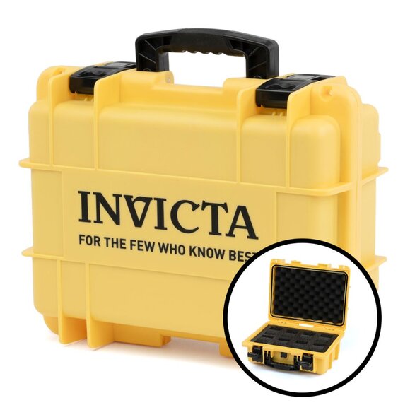 NWT Invictia 8-Slot Dive Impact Watch Case - Picture 1 of 9